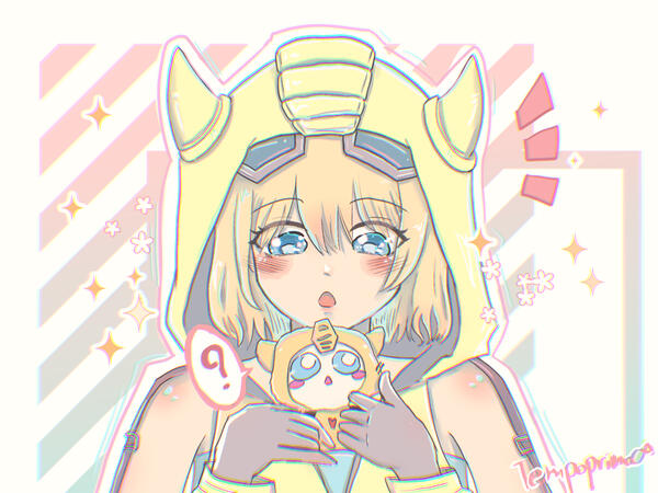 another me🐝💛 Bishoujo Bumblebee and Reesee mini plushie